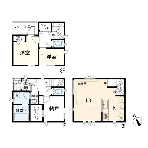 港北区新吉田東2丁目　中古一戸建ての物件画像