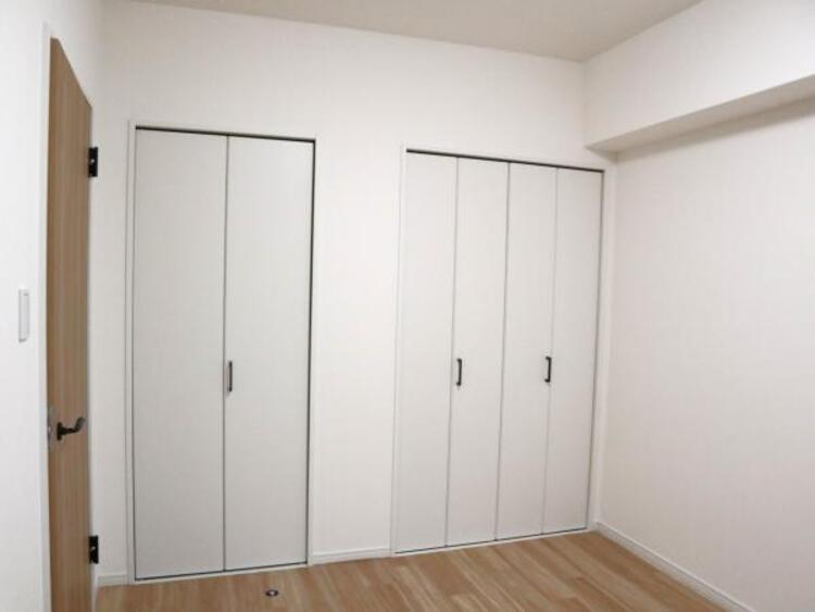 内装 洋室6帖　居室には収納スペースが豊富なため、シンプルですっきりとした暮らしが実現できます。