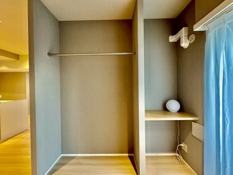 その他 収納スペースが付いていて、お部屋を広く使っていただけます。