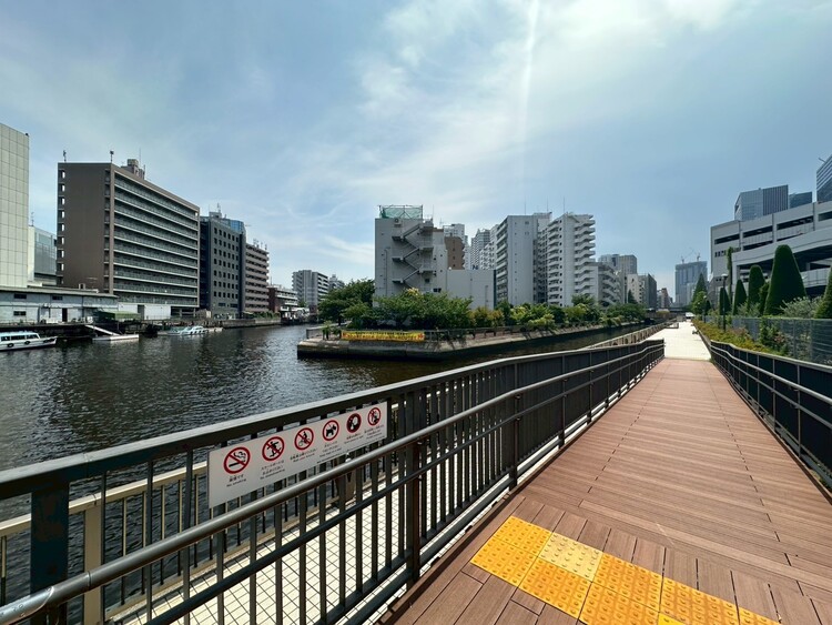 その他 新芝浦運河沿いの立地水辺の住環境
