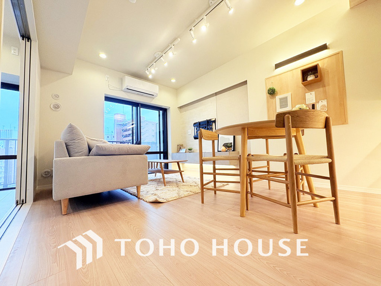 内装 ゆったりとくつろげる上質なリビングダイニング