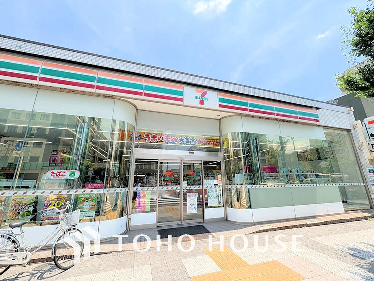 周辺 セブンイレブン 川崎さつき橋店　距離450m