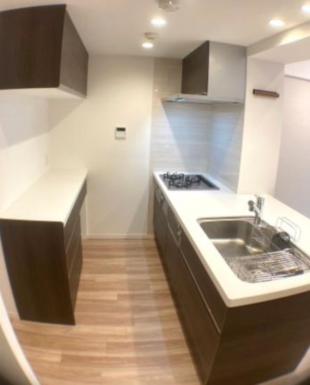 キッチン 使いやすくスタイリッシュなキッチン空間になっております。