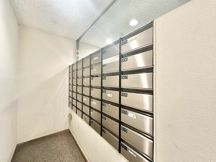 設備 郵便受けも、きちんと管理されています。