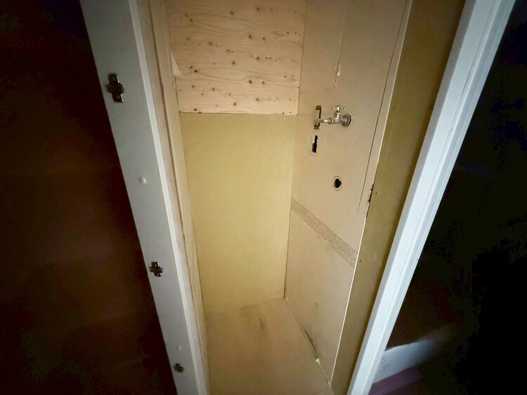 その他 十分な広さの脱衣所。