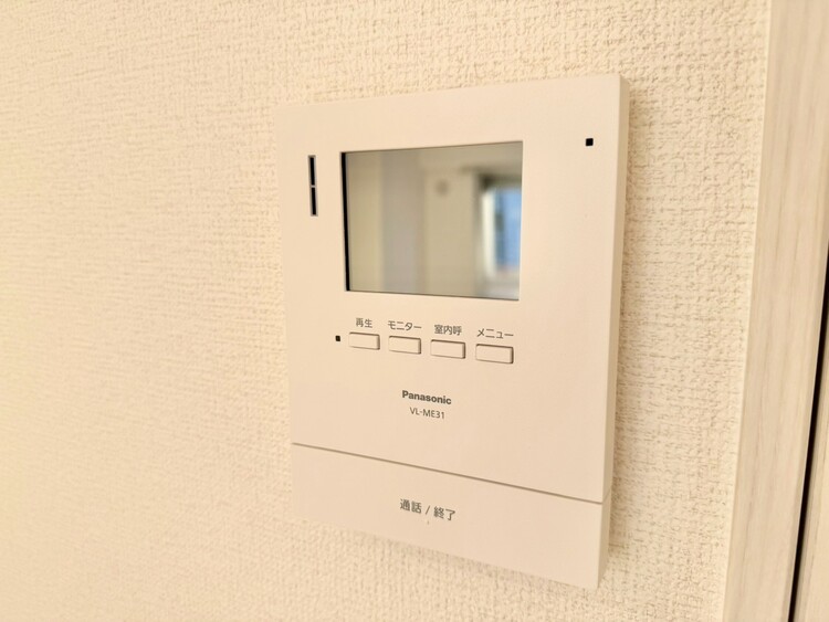 その他 誰が来てもわかる様にモニター付きインターホンを設置。