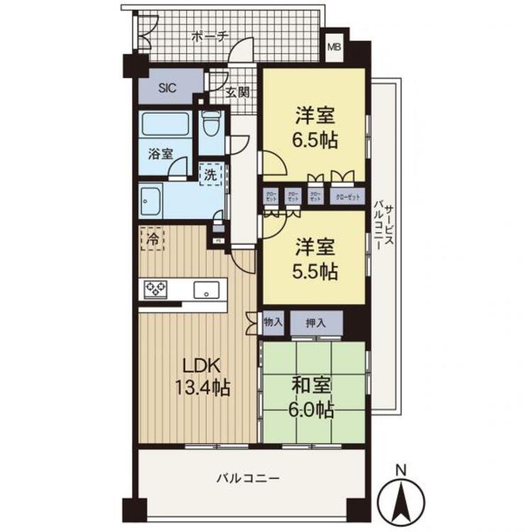 間取り 【間取り図】将来にわたって資産価値が継続するな佇まい。ここから始まる変わらない価値観はこの先も継続していきます。