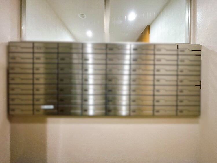 設備 郵便物を受け取るための郵便受けも、きちんと管理されています。