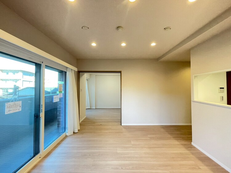 居間 豊かな居住性と、安心感を満たすクオリティが見事に調和した住空間。