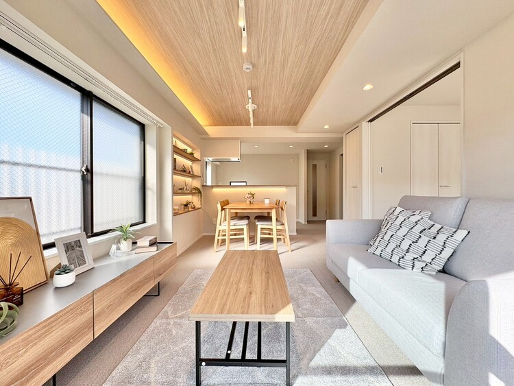 居間 「空間が織り成すひとつ先の住み心地」を演出します。