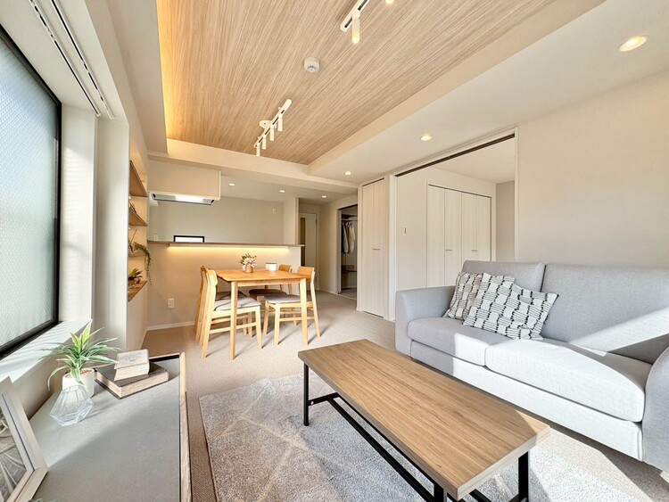 居間 ひとつひとつの空間に宿した機能性、そして美意識。