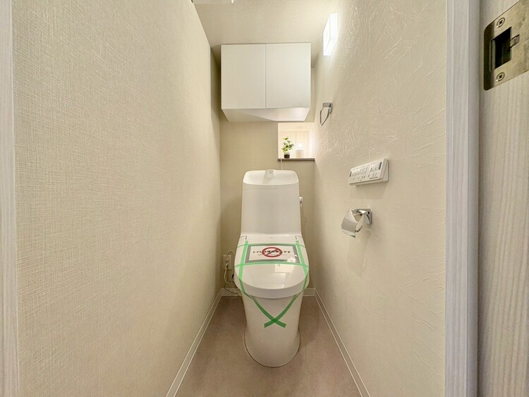 トイレ 暮らしの中のさりげないひとときの快適さにも、こだわりを、持って設備を配しております。