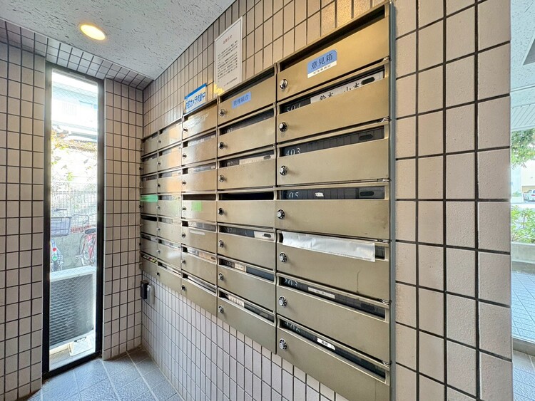 その他 郵便物を受け取るための郵便受けも、きちんと管理されています。