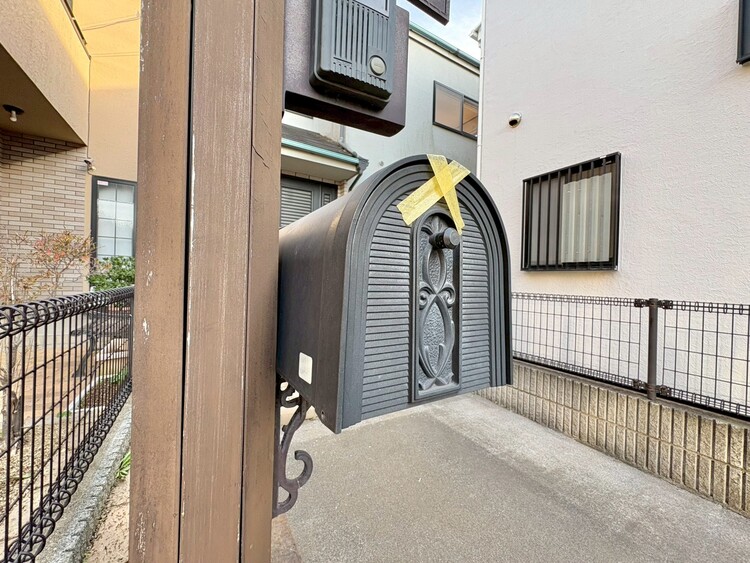 その他 郵便物を受け取るための郵便受け。