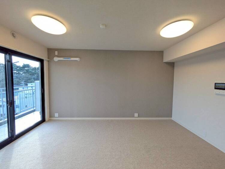 居間 豊かな居住性と、安心感を満たすクオリティが見事に調和した住空間。