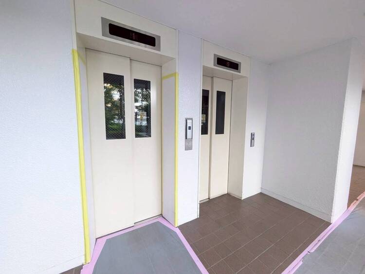 設備 エレベーターの管理も、きちんと行き届いてます。