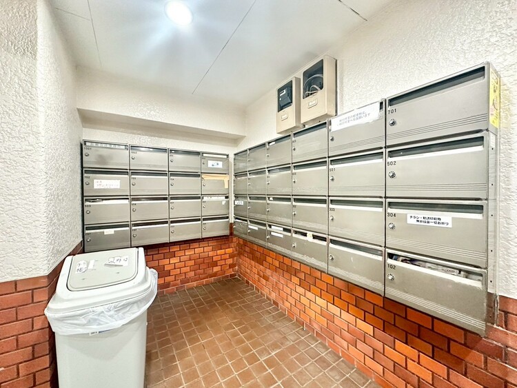 設備 郵便受けも、きちんと管理されています。