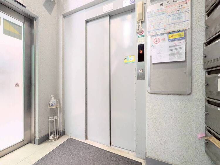 その他 エレベーター完備のため荷物が多くなっても安心。