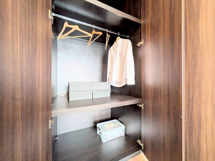 その他 収納スペースが付いていて、お部屋を広く使っていただけます。