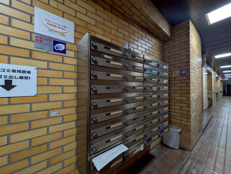 設備 郵便受けも、きちんと管理されています。