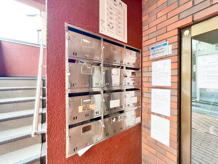 その他 郵便受けも、きちんと管理されています。