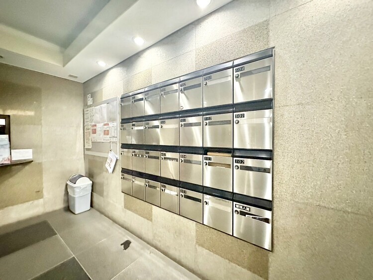 設備 郵便受けも、きちんと管理されています。