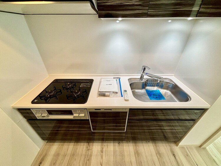 キッチン 使いやすくスタイリッシュなキッチン空間になっております。