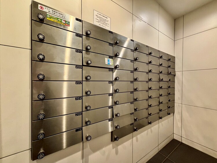 設備 郵便受けも、きちんと管理されています。