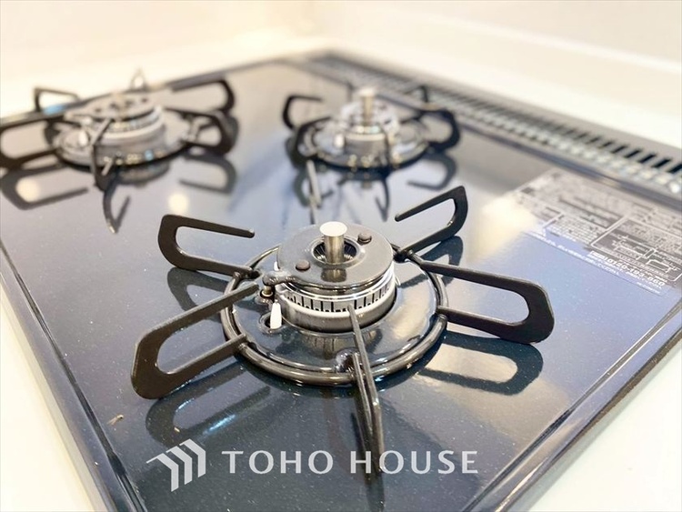 キッチン 【KITCHEN】◆家族のおはよう◆の声を笑顔で迎えてあげられるシステムキッチン。朝ごはんが楽しみでちょっと早起きしたくなるんです。