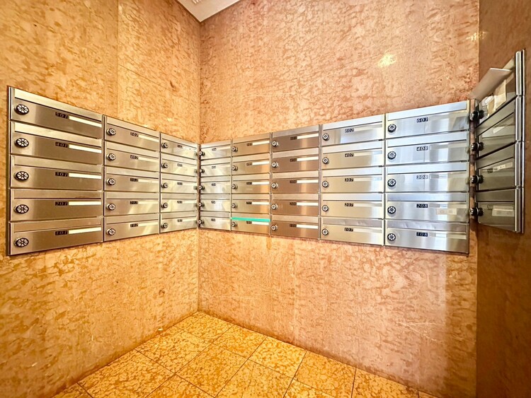 その他 郵便物を受け取るための郵便受けも、きちんと管理されています。