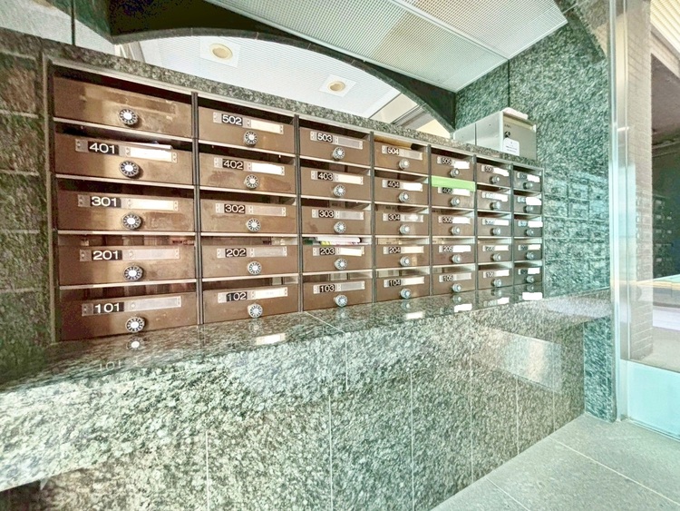 その他 郵便物を受け取るための郵便受けも、きちんと管理されています。