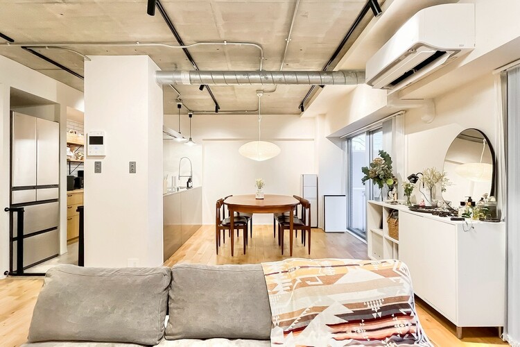 居間 ひとつひとつの空間に宿した機能性、そして美意識。