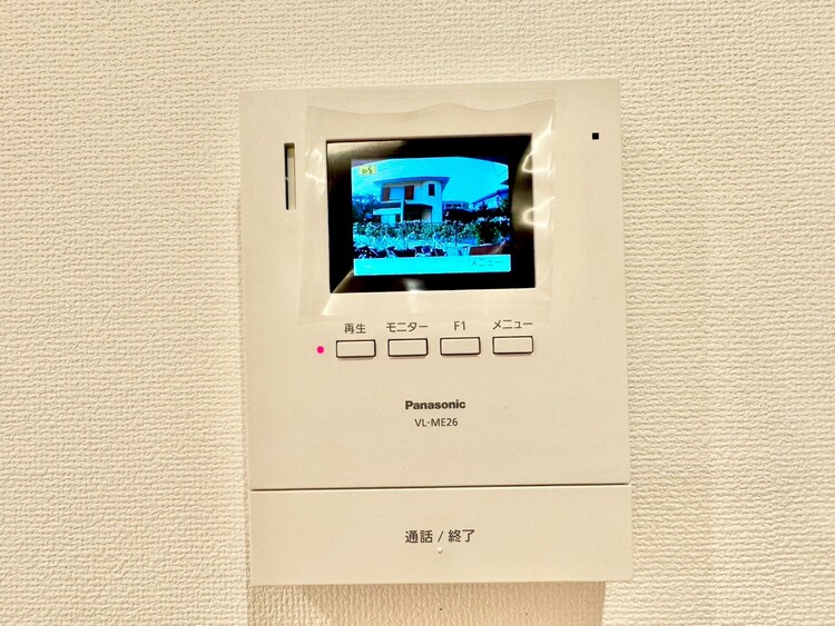 その他 誰が来てもわかる様にモニター付きインターホンを設置。