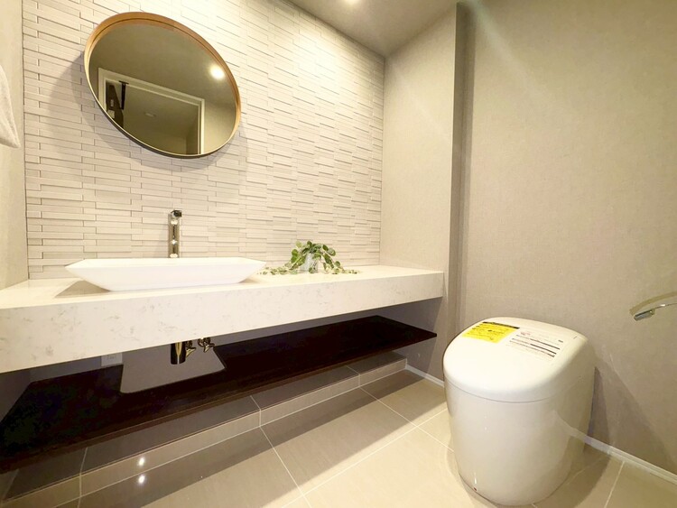 その他 清潔感の高いお手洗い。