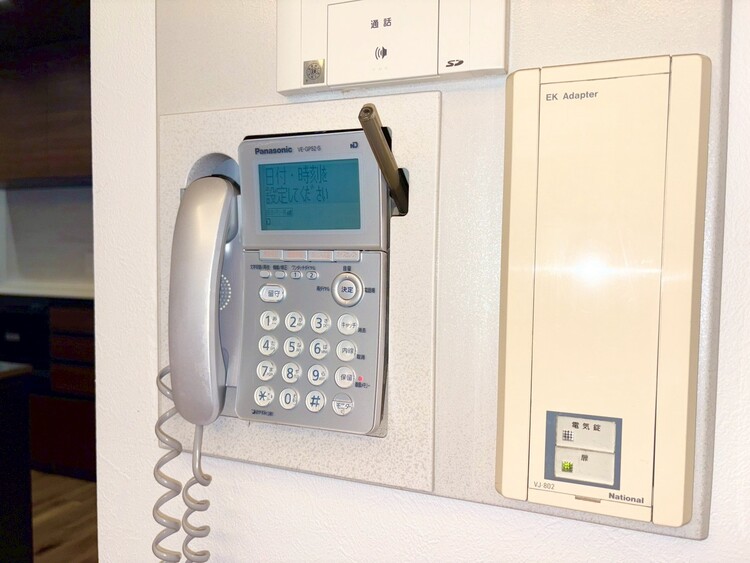 その他 室内にはインターホンを設置。快適と安らぎを合わせた優しい設計。