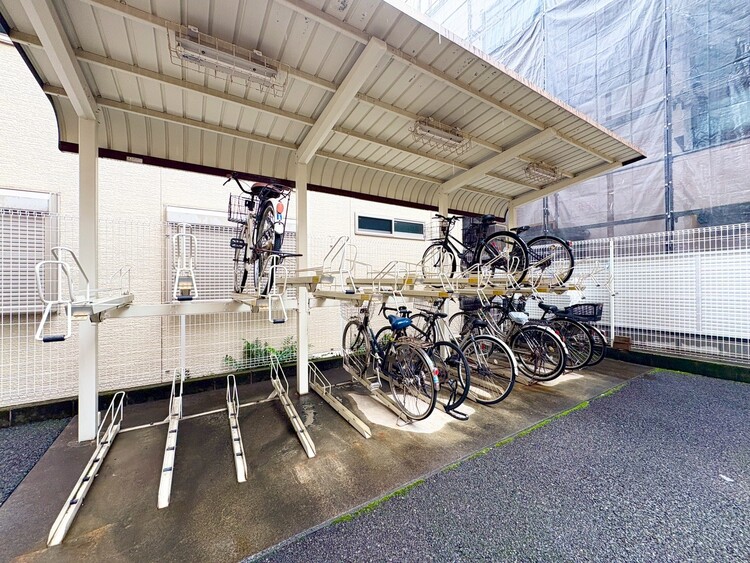 その他 駐輪場も綺麗に整頓されています。※空き状況は都度ご確認下さい。