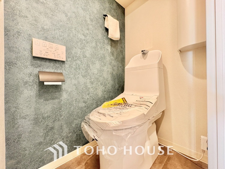 トイレ 清潔感あふれる快適なトイレ。毎日を心地よく過ごせるおすすめポイントです。