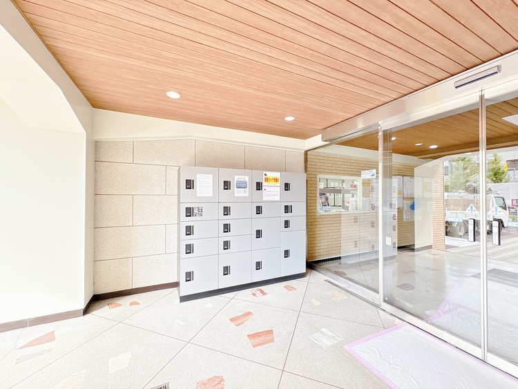 設備 留守時に便利な宅配ボックスを完備。