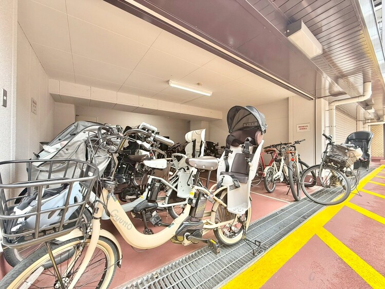 その他 駐輪場も綺麗に整頓されています。※空き状況は都度ご確認下さい。