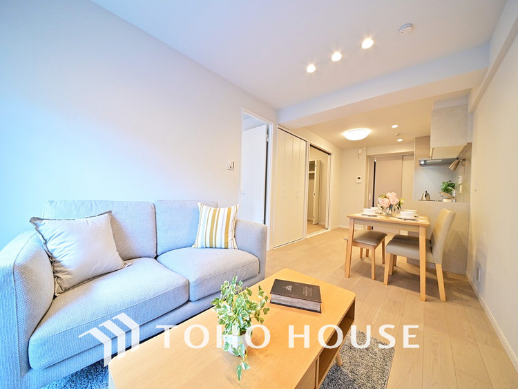 内装 ゆったりとくつろげる上質なリビングダイニング