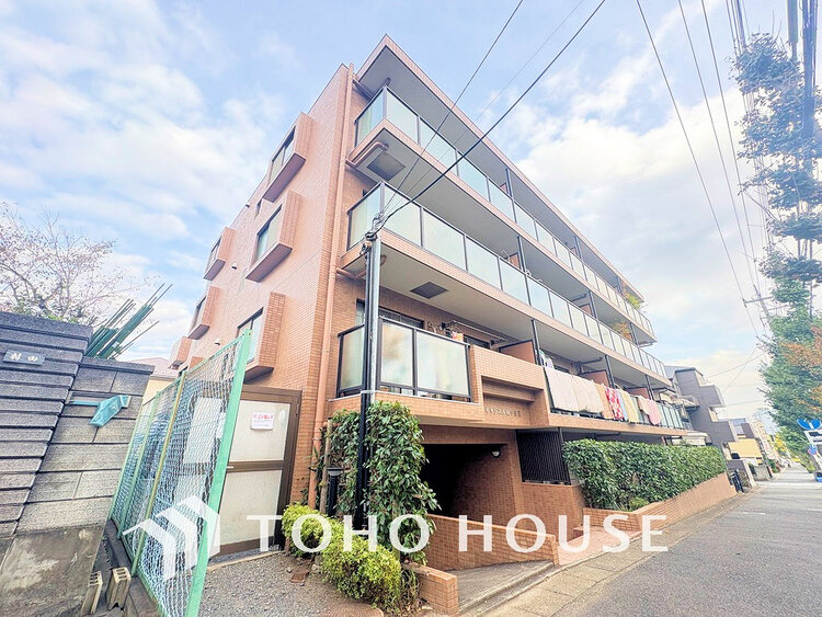 外観 〜「梶ヶ谷」駅徒歩16分〜南西向き、角部屋のため陽当たり良好〜リノベーション済み3LDK〜