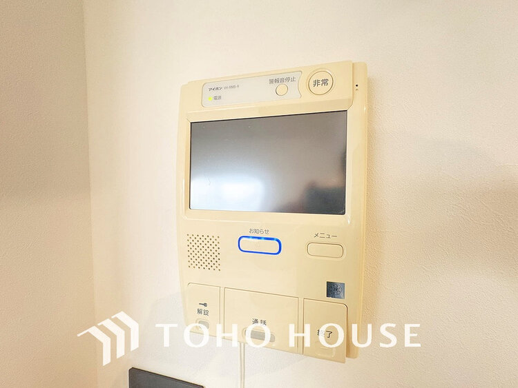 その他 モニター付インターホンで、安心のセキュリティシステム