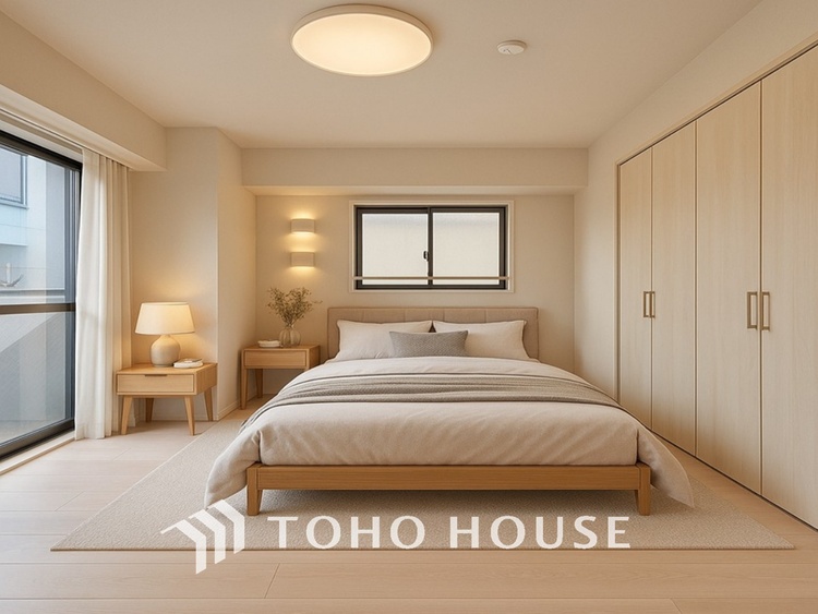 内装 ※配置してある家具や小物はCGによるイメージ画像です。【ROOM】感性を育むプライベートルームはシンプルでスマートな空間。好みの空間で読書をしたり、音楽を聞いたりと一人の時間も充実したものにできます。