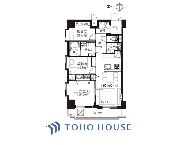 間取り 家族みんなの笑顔が、笑い声が絶えない幸せいっぱいのこの場所で新たな生活が始まる。