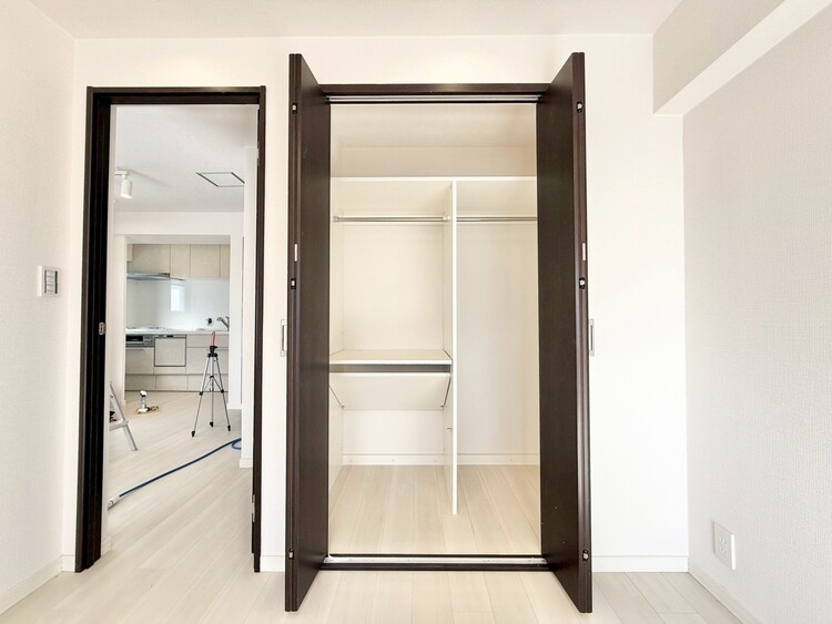 その他 収納スペースが付いていて、お部屋を広く使っていただけます。