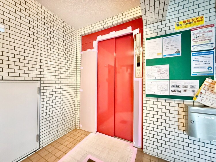 その他 エレベーター完備のため荷物が多くなっても安心。