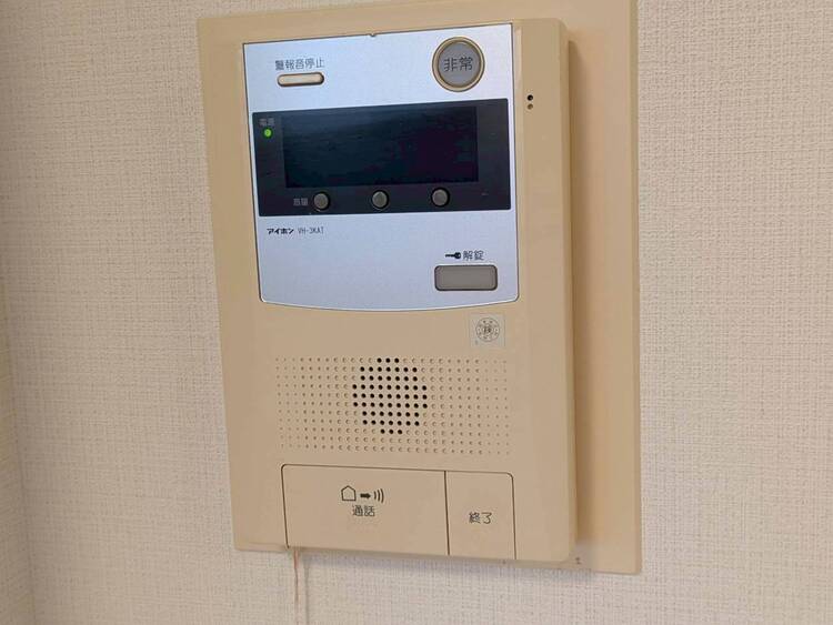 その他 誰が来てもわかる様にモニター付きインターホンを設置。