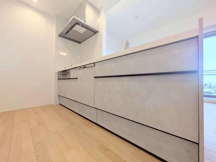 キッチン 開放感のあるキッチンスペース。調理をしながら、会話も弾みそうですね。