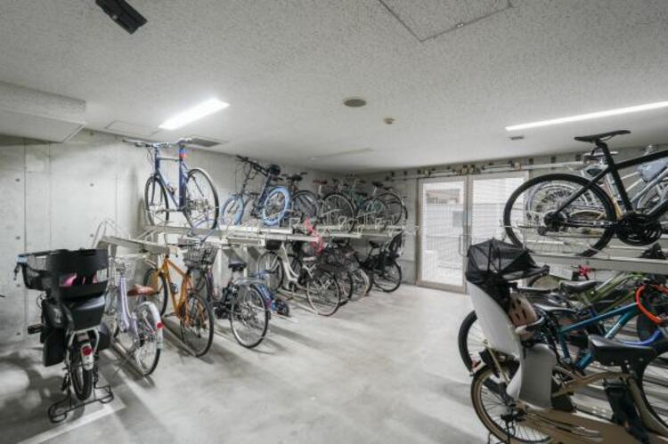 その他 敷地内に設けられた駐輪スペース。