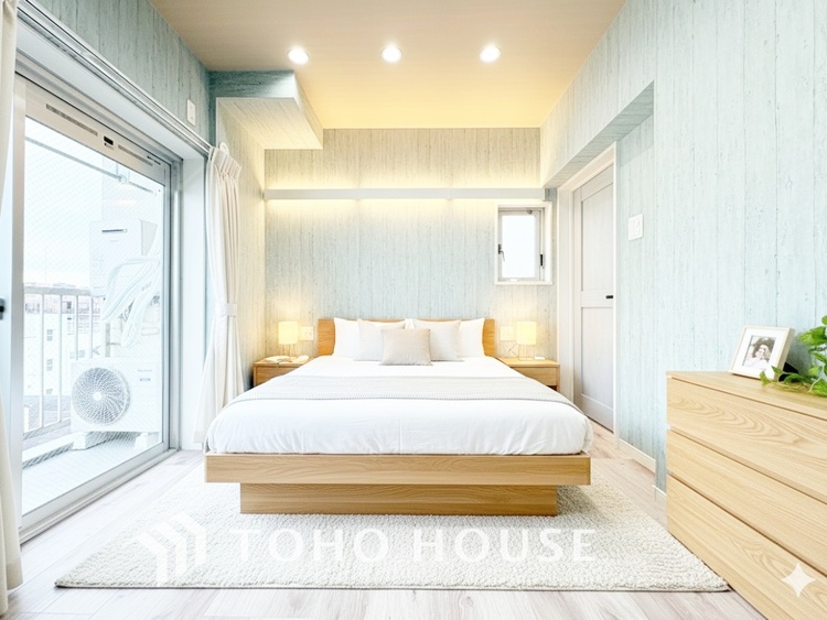 内装 ＊配置してある家具や小物はCGによるイメージ画像です。◆陽光◆が差し込む。この開放的な空間に家族の笑顔が集う。家族が一緒に過ごす空間は明るく、そして居心地よく。